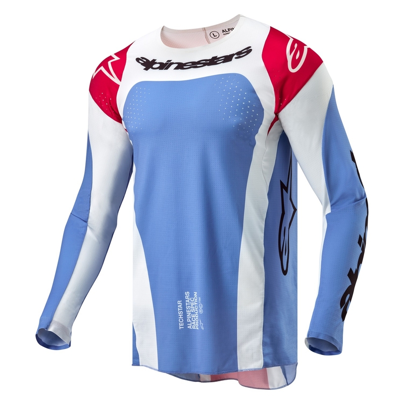 Alpinestars Techstar Ocuri Sininen-valko-punainen motocross-paita