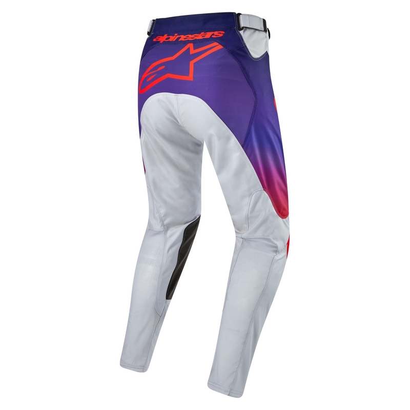 Alpinestars Racer Hoen Motocross housut harmaa-sininen-oranssi