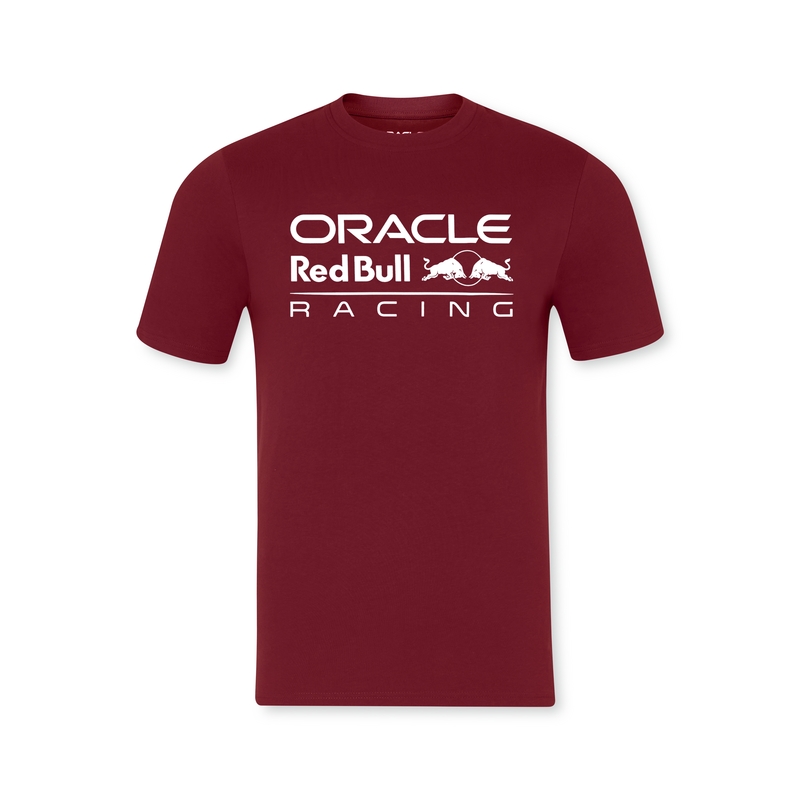 T-paita Red Bull Racing F1 Core Mono viininpunainen