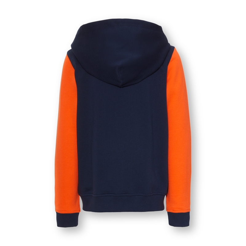 Dětská mikina KTM Apex Zip-Hoodie modro-oranžová výprodej