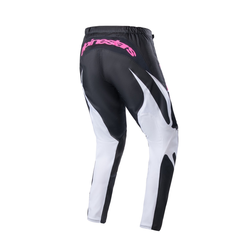 Alpinestars Stella Fluid Naisten motocrosshousut Musta ja valkoinen