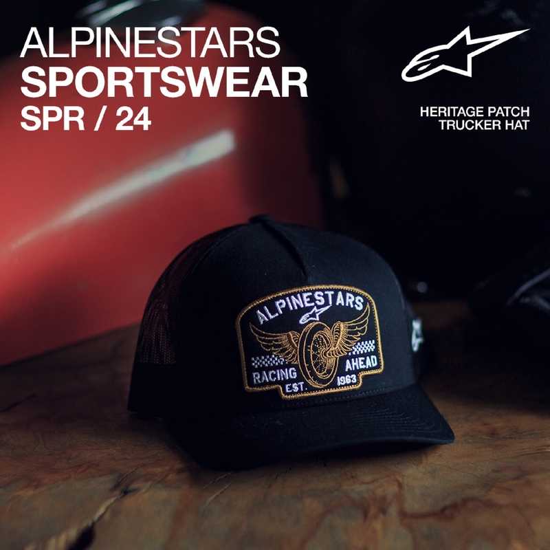 Alpinestars Heritage Patcher lippis musta-musta