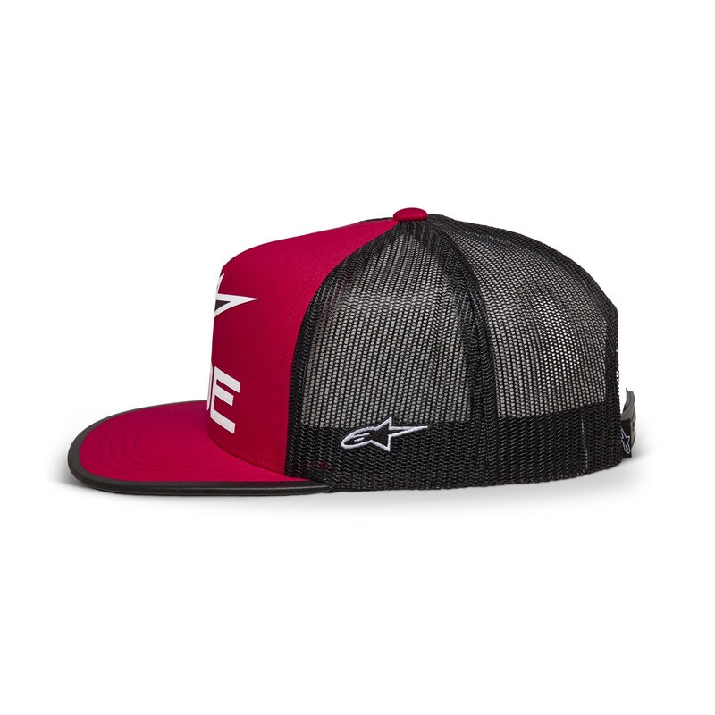Alpinestars Ride 4.0 ER lippis punainen-musta-valkoinen