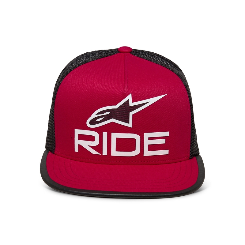 Alpinestars Ride 4.0 ER lippis punainen-musta-valkoinen