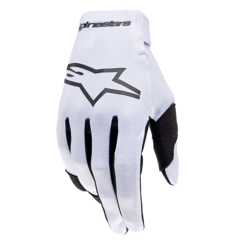 Alpinestars Radar motocross-hanskat vaaleanharmaa-musta
