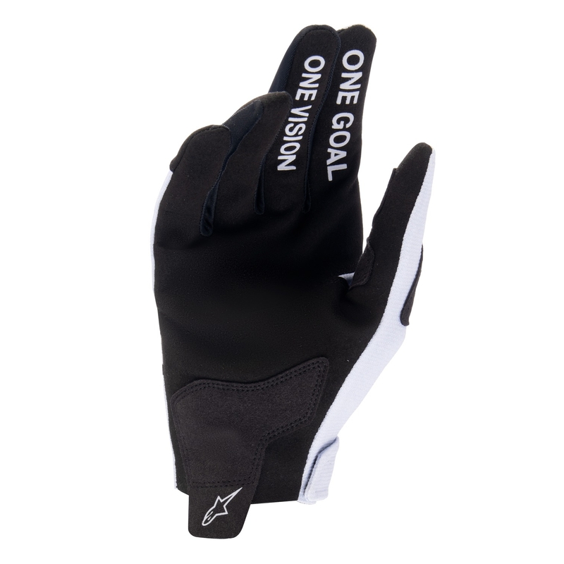 Alpinestars Radar motocross-hanskat vaaleanharmaa-musta