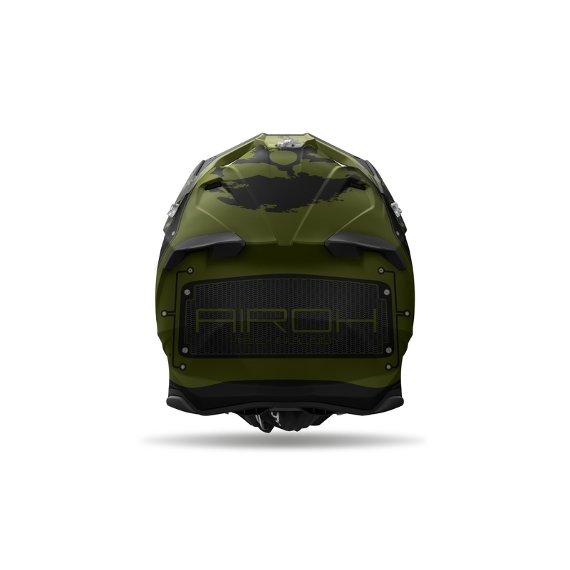 Motocross-kypärä Airoh Twist 3 Military matto