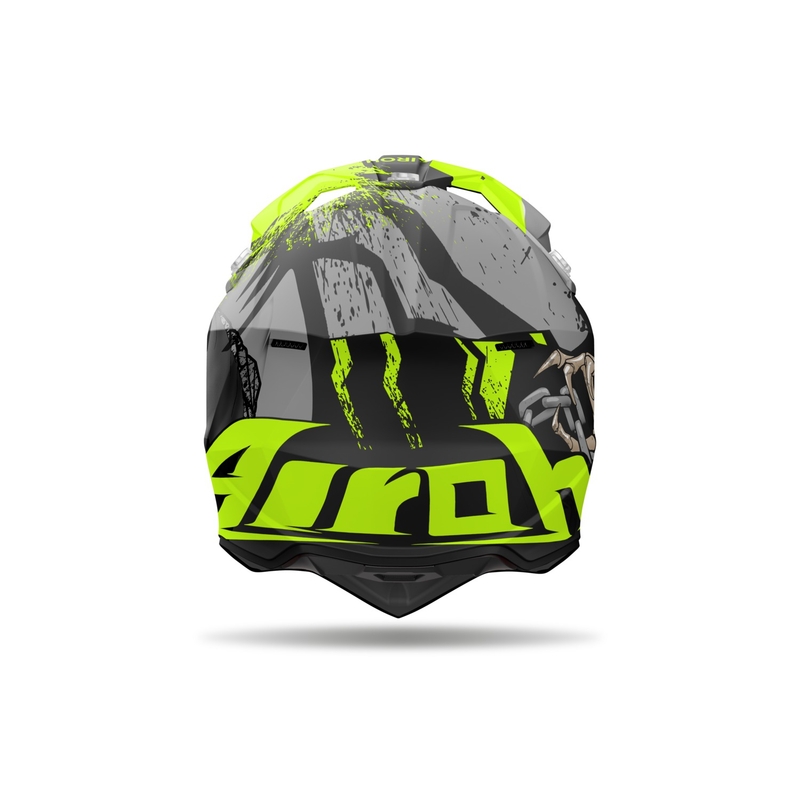 Motocross kypärä Airoh Wraaap Darkness matto