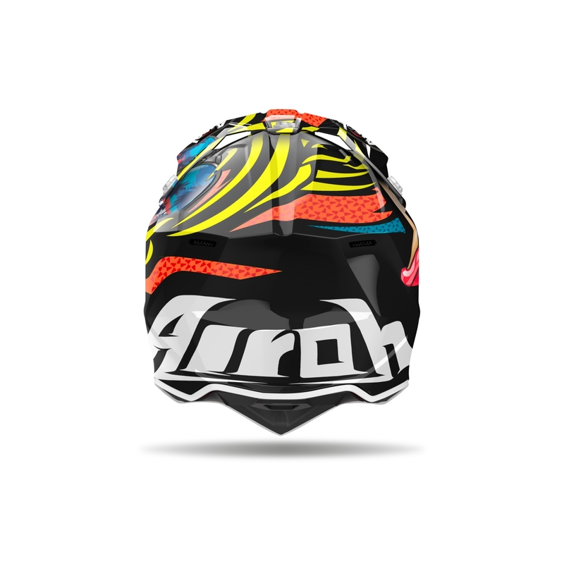 Motokrosová helma Airoh Wraaap Lollipop 2024 lesklá
