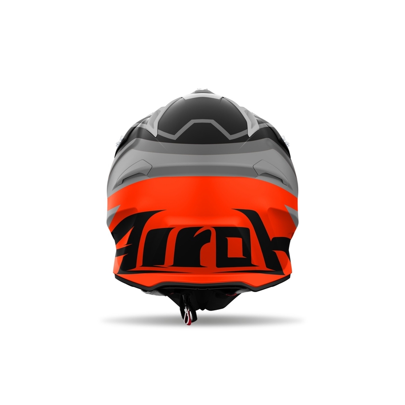 Motocross kypärä Airoh Aviator Ace 2 Ground matta oranssi