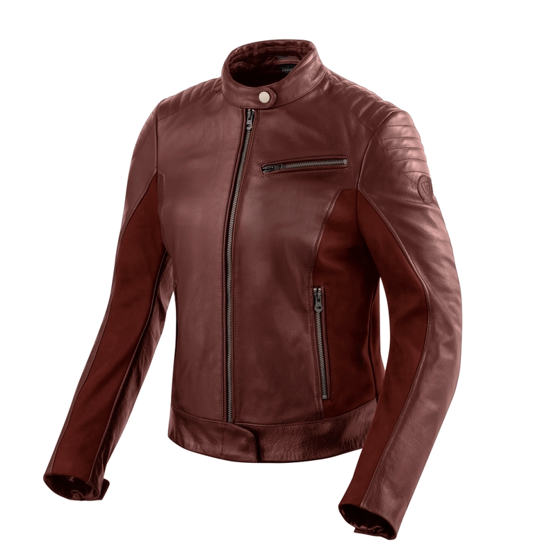 Dámská moto bunda Revit Clare červená