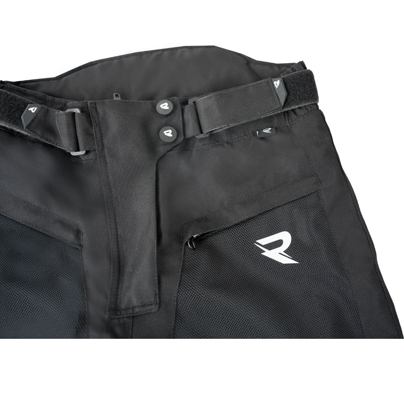 Naisten Street Racer Betty II Musta Moottoripyöräilyhousut