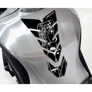 Polttoainesäiliö tarra tulostaa - seksikäs nainen 2