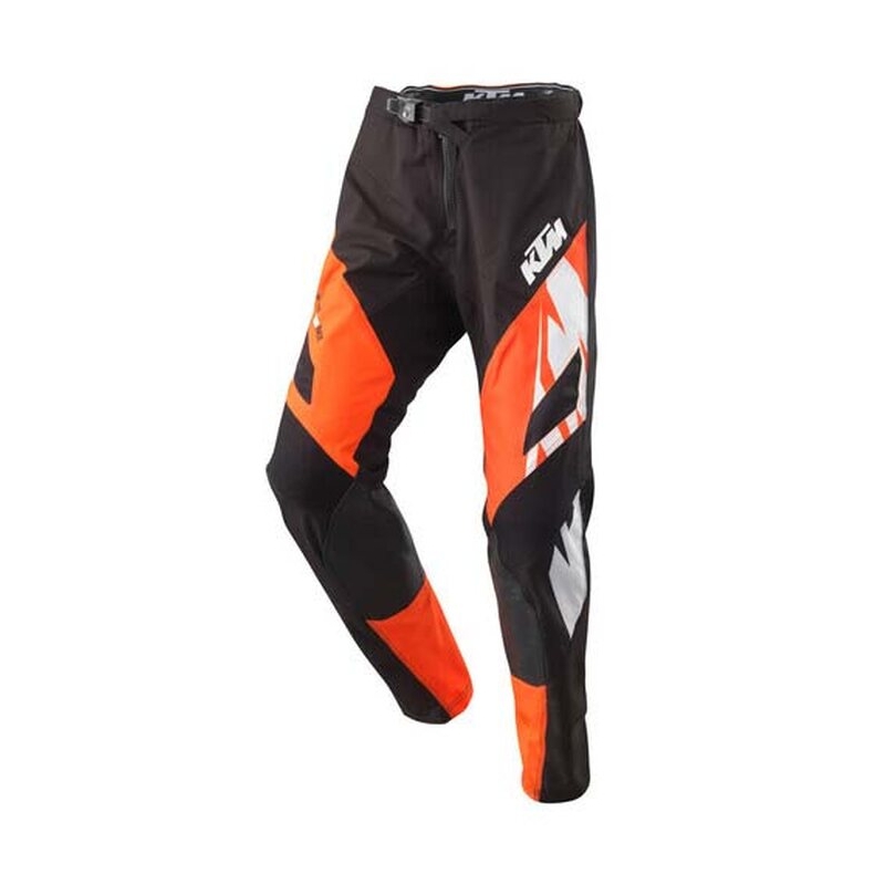 KTM Pounce Motocross-housut musta-oranssi-valkoinen