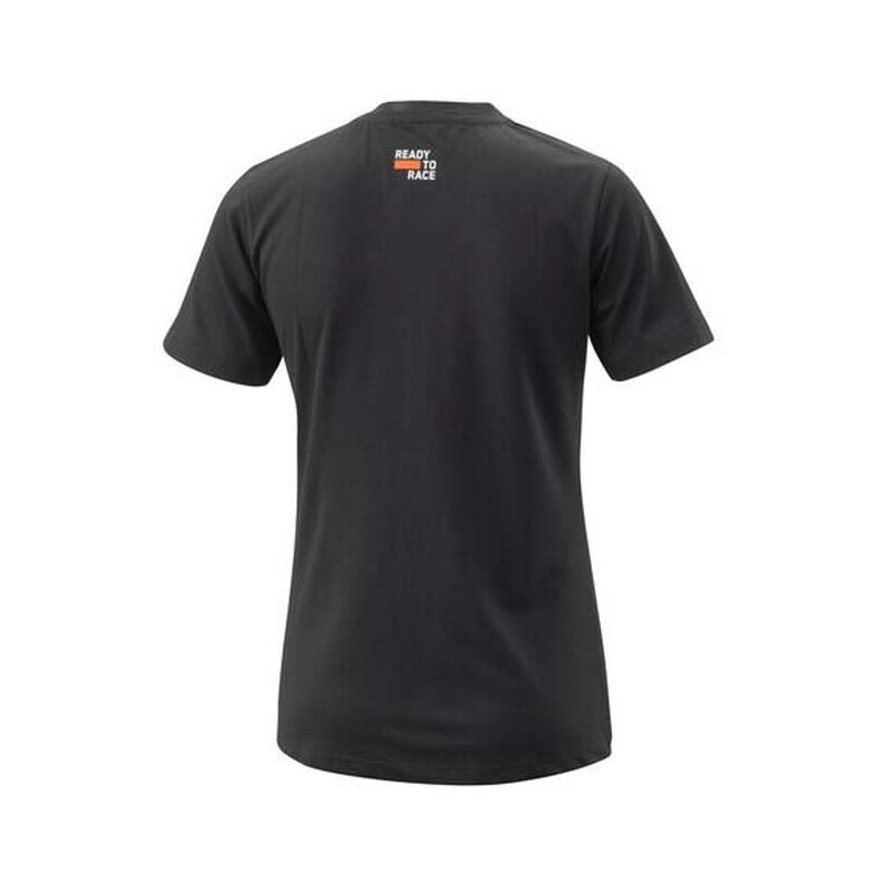 Naisten KTM Camo Tee musta alennusmyynti