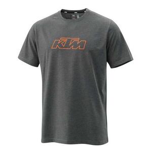 KTM Essential Tee tummanharmaa alennusmyynti