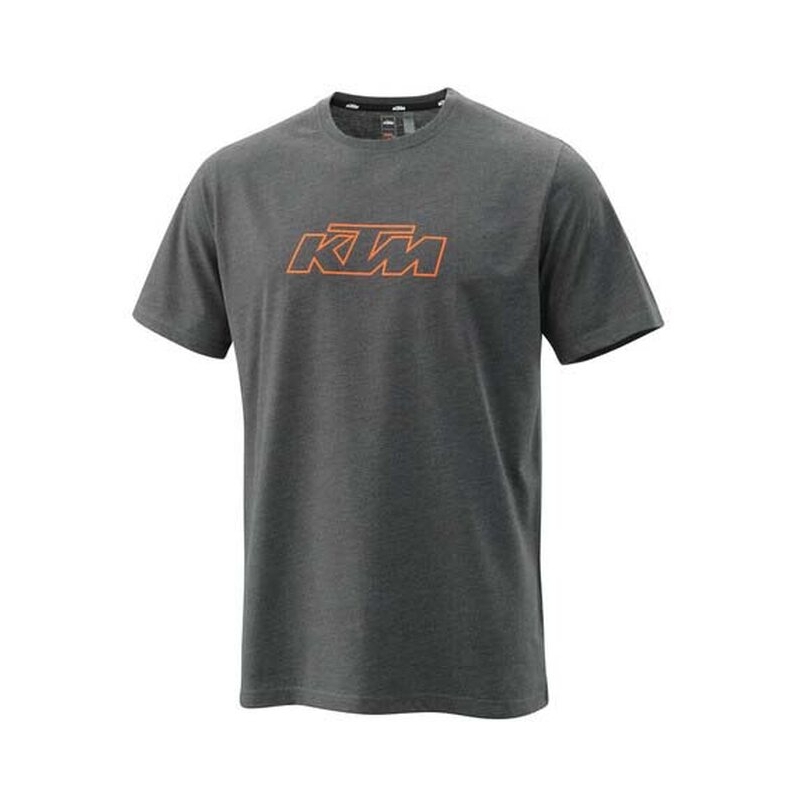 KTM Essential Tee tummanharmaa alennusmyynti