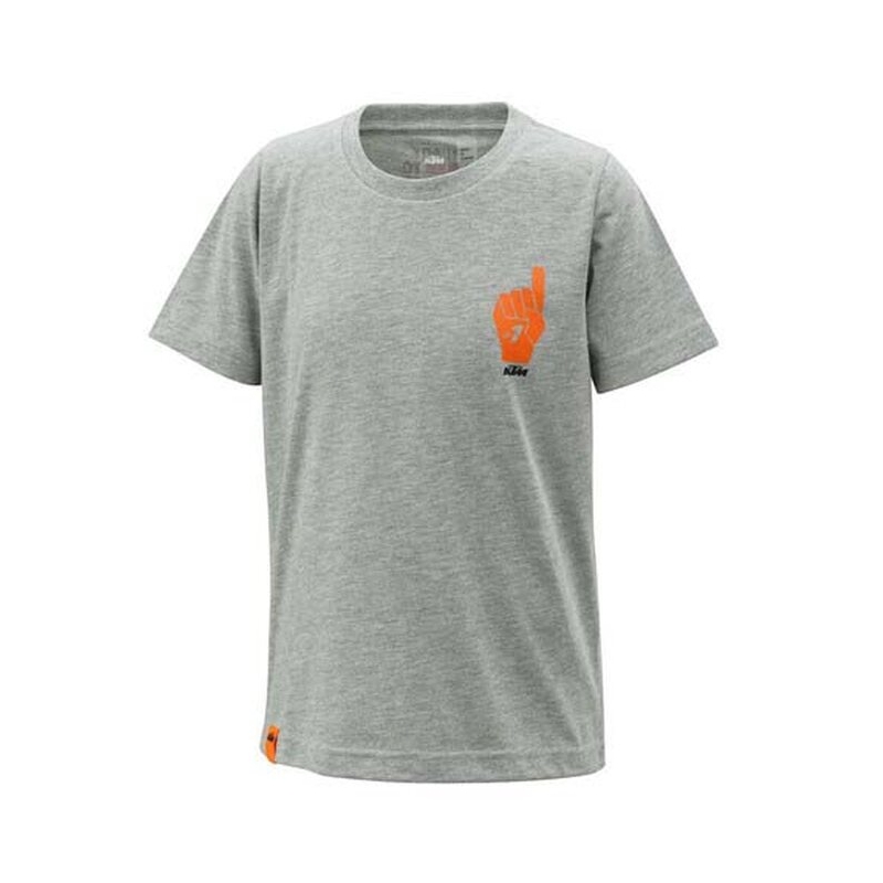 Lasten T-paita KTM Hero Tee harmaa