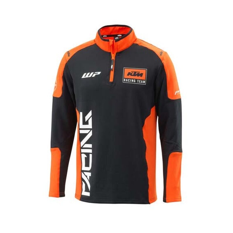 Huppari KTM Team Halfzip musta-oranssi