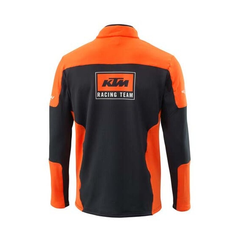 Huppari KTM Team Halfzip musta-oranssi