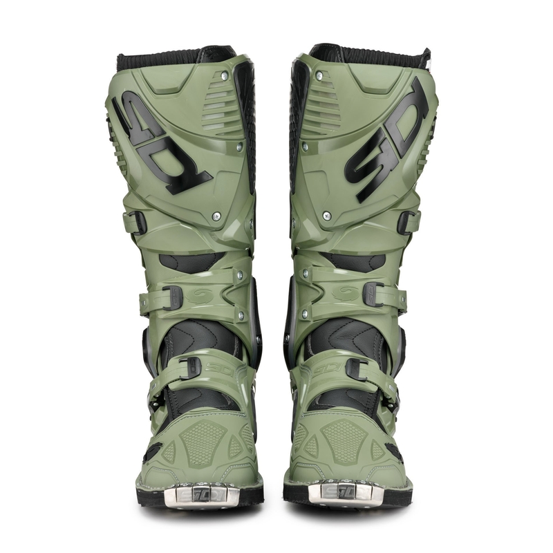 Boty na motorku SIDI CROSSFIRE 3 zeleno-černé