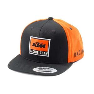 KTM Kids Team Flat Cap OS musta-oranssi