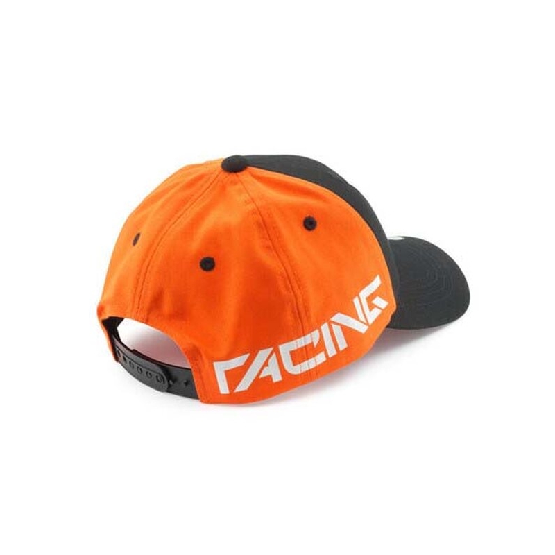 KTM Kids Team kaareva lippis OS musta-oranssi