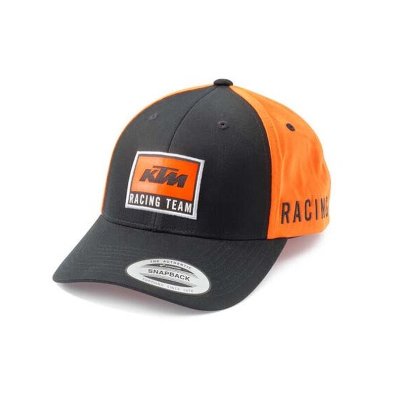 KTM Team Curved Cap OS musta-oranssi