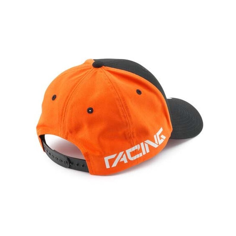 KTM Team Curved Cap OS musta-oranssi