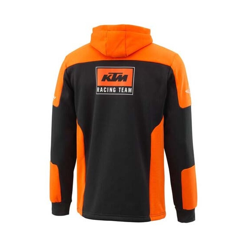 KTM Team Zip huppari musta-oranssi
