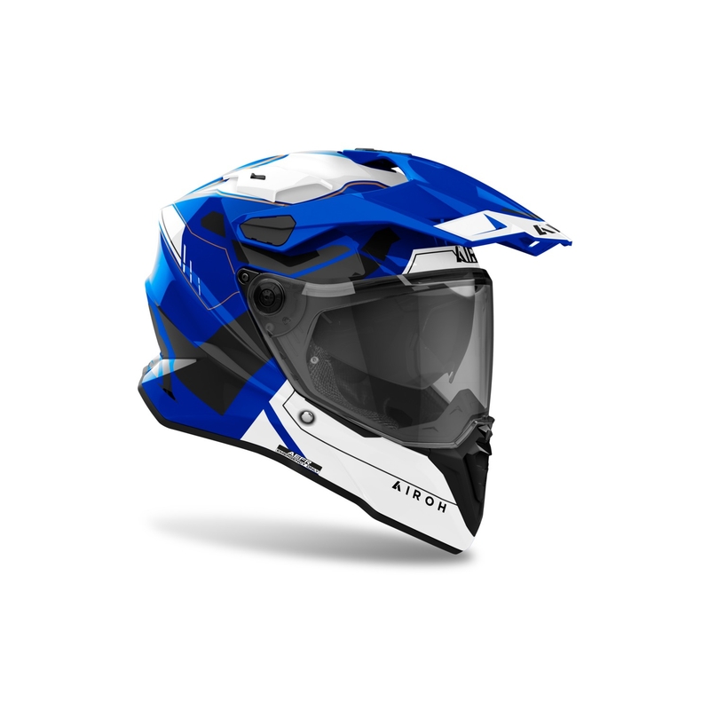 Enduro kypärä Airoh Commander 2 Reveal kiiltävä sininen