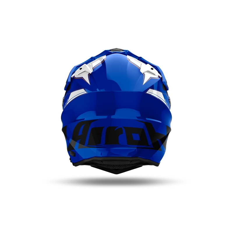 Enduro kypärä Airoh Commander 2 Reveal kiiltävä sininen