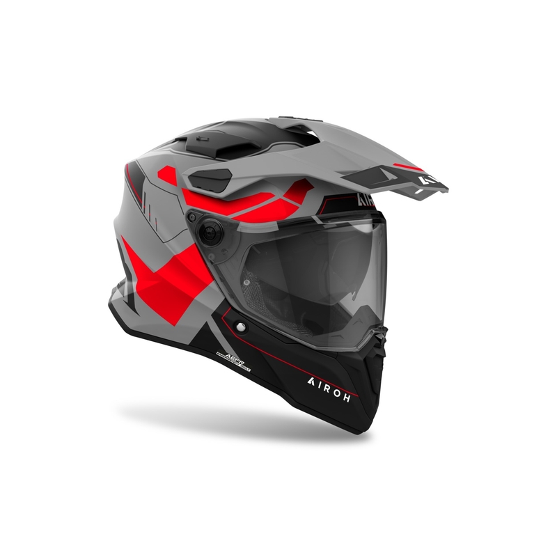 Enduro kypärä Airoh Commander 2 Reveal matta punainen fluo