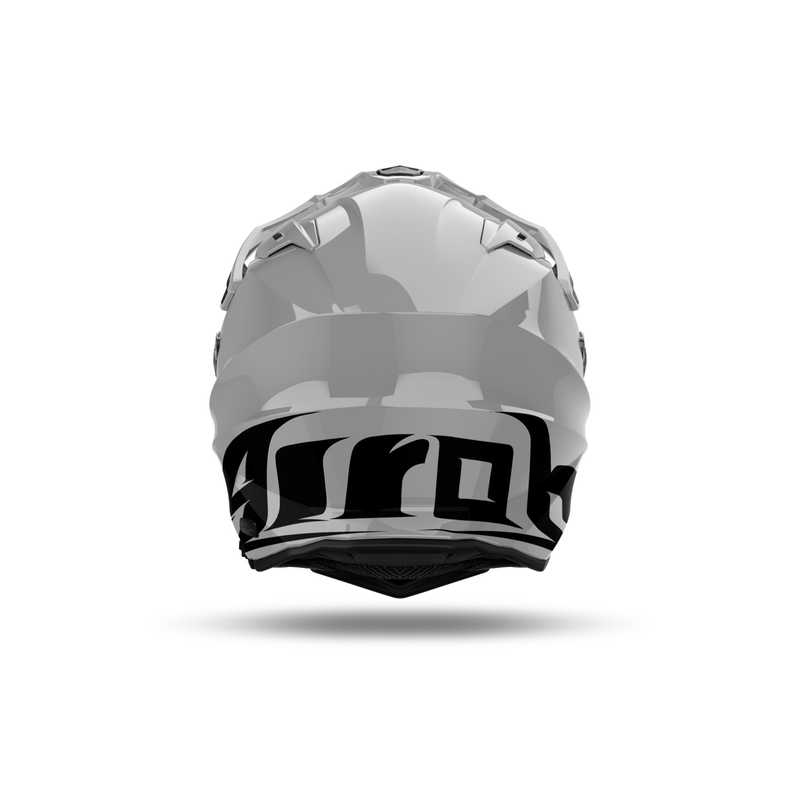 Enduro kypärä Airoh Commander 2 Väri kiiltävä harmaa