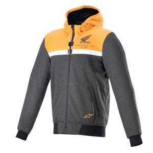 Alpinestars Chrome Street huppari Honda musta-harmaa-oranssi