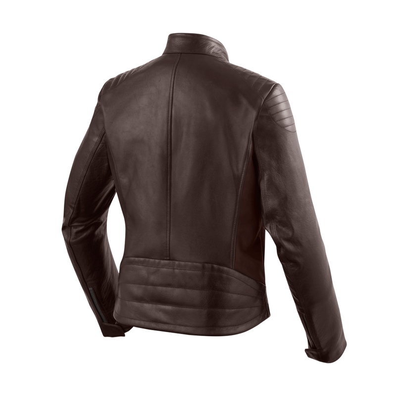 Dámská moto bunda Revit Clare tmavě hnědá