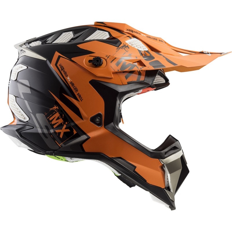 Přilba LS2 MX470 Subverter Emperor černo-oranžová výprodej