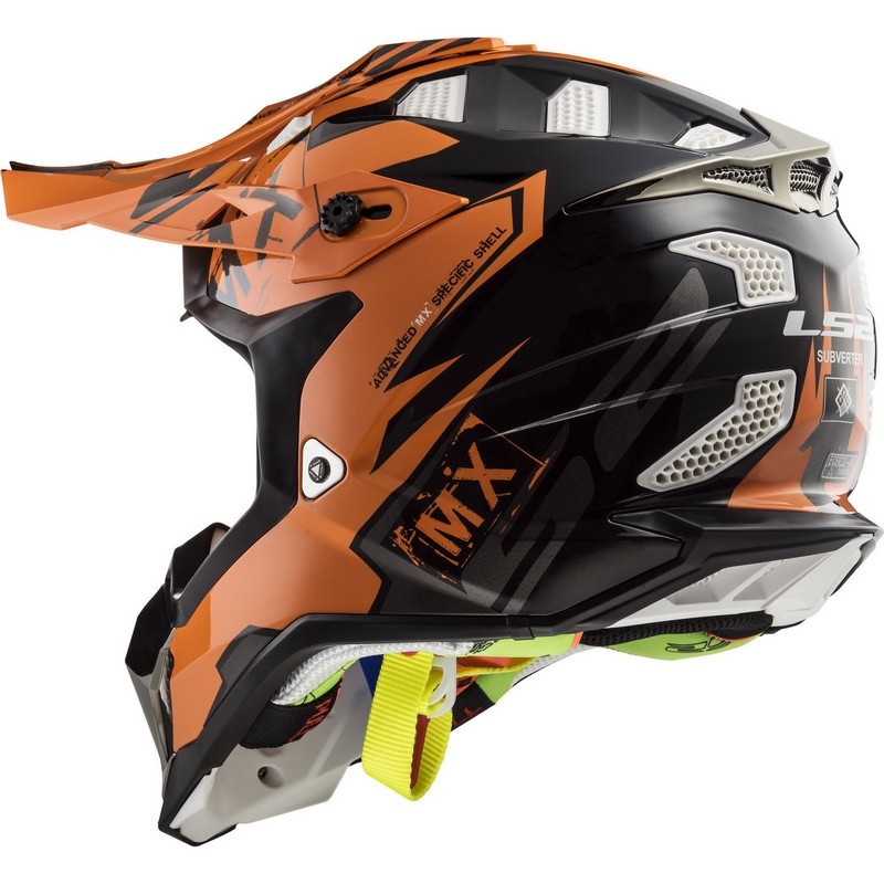 Přilba LS2 MX470 Subverter Emperor černo-oranžová výprodej