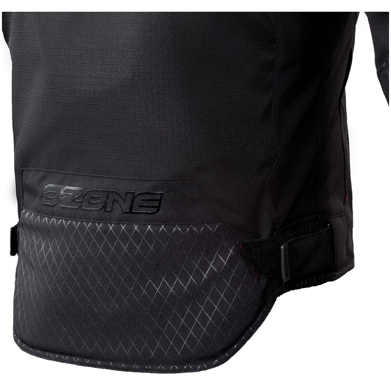 Bunda na motorku Ozone Edge Evo černá výprodej