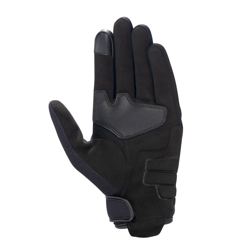 Alpinestars Copper Honda Moottoripyöräilykäsineet Musta ja harmaa