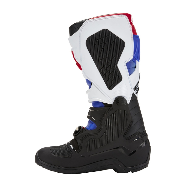 Alpinestars Tech 7 Enduro Drystar Honda Musta-sininen-valko-punainen Moottoripyöräilykengät