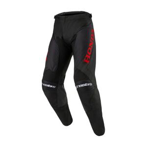 Alpinestars Racer Iconic Honda Motocross housut musta ja punainen