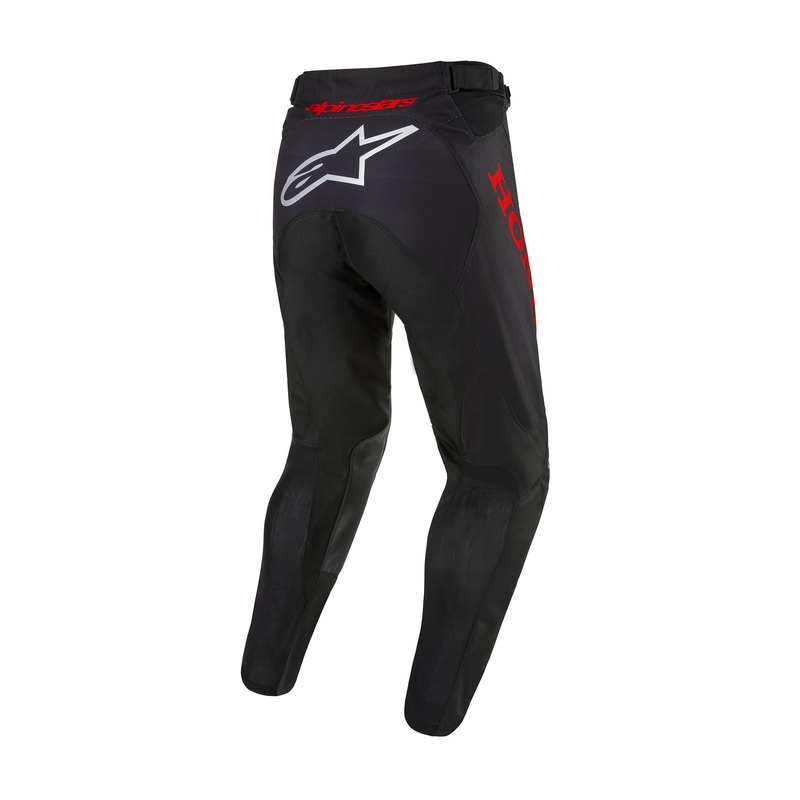 Alpinestars Racer Iconic Honda Motocross housut musta ja punainen