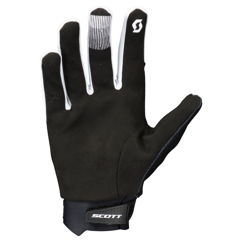 Motocross-hanskat SCOTT EVO FURY PREMIUM musta-harmaa