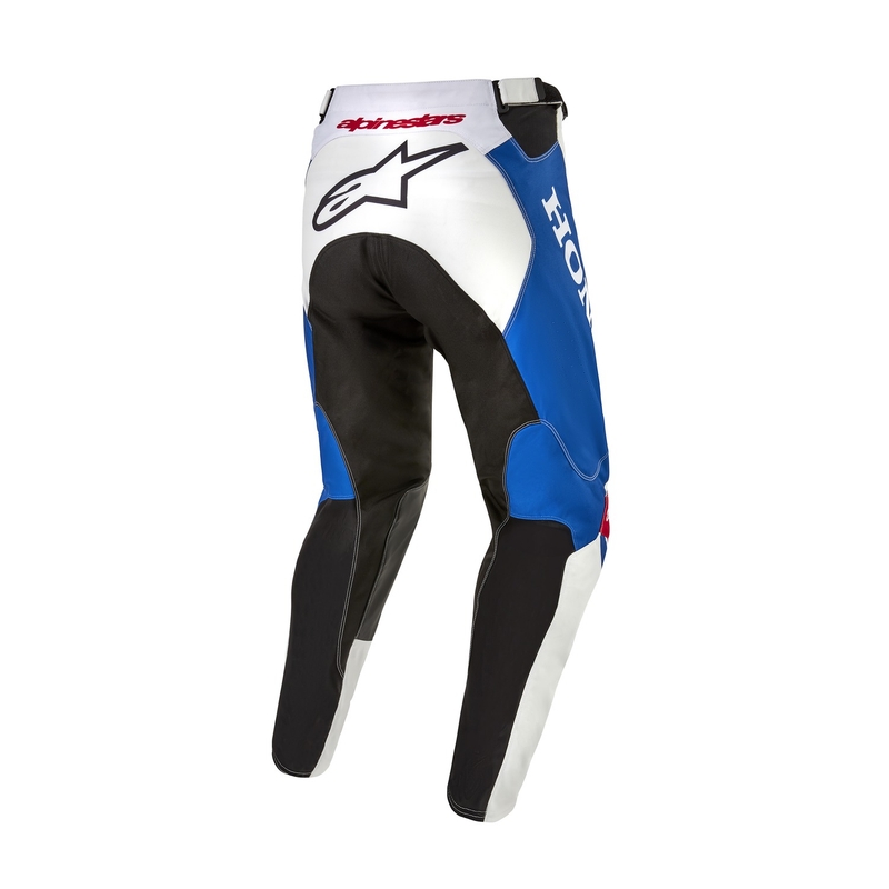 Alpinestars Racer Iconic Honda Motocross housut valkoinen-sininen-punainen-musta