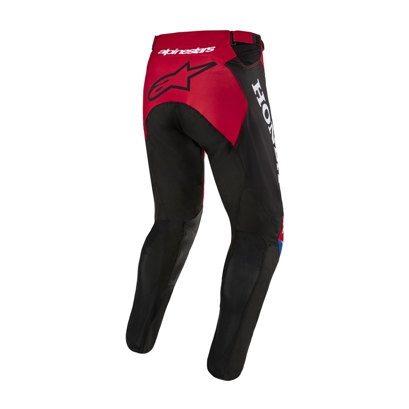 Alpinestars Racer Iconic Honda Motocross housut punainen-musta-sininen-valkoinen mallisto