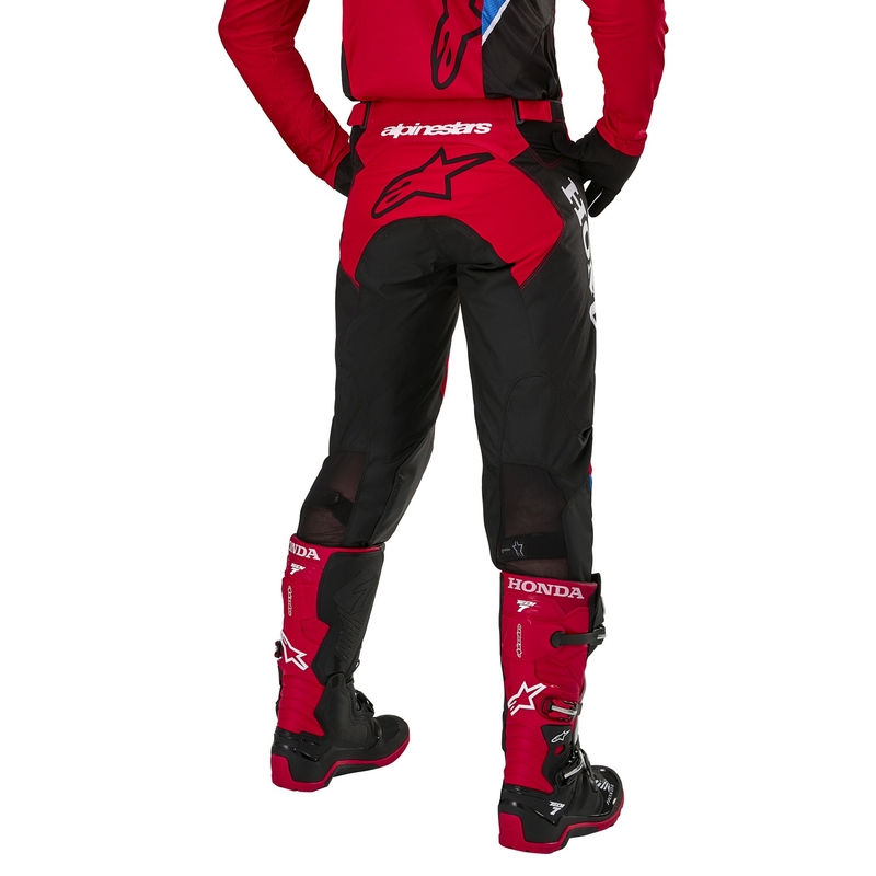 Alpinestars Racer Iconic Honda Motocross housut punainen-musta-sininen-valkoinen mallisto