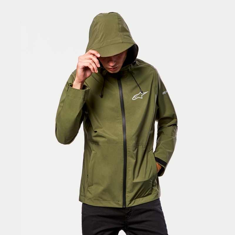 Alpinestars Omni sadetakki vihreä