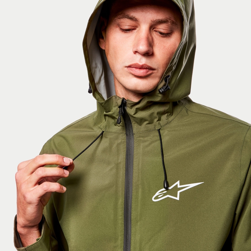 Alpinestars Omni sadetakki vihreä