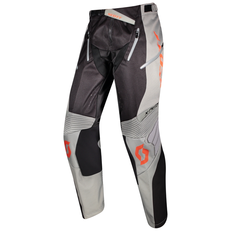 Motocross-housut SCOTT X-PLORE harmaa-musta